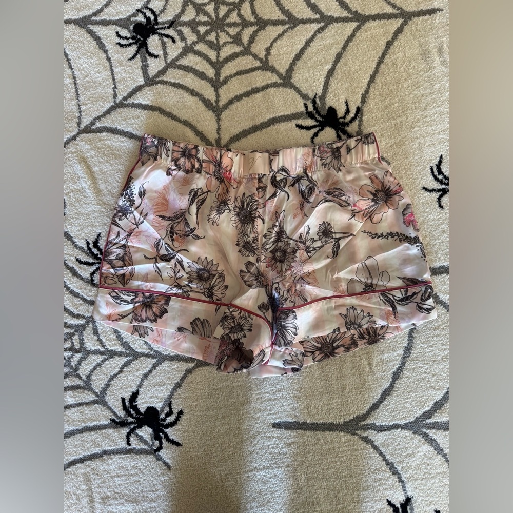 Floral Print Victoria’s Secret Satin Women's Shorts